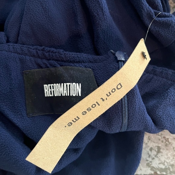 NWT Reformation Rana Mini Slip Dress - Picture 9 of 12